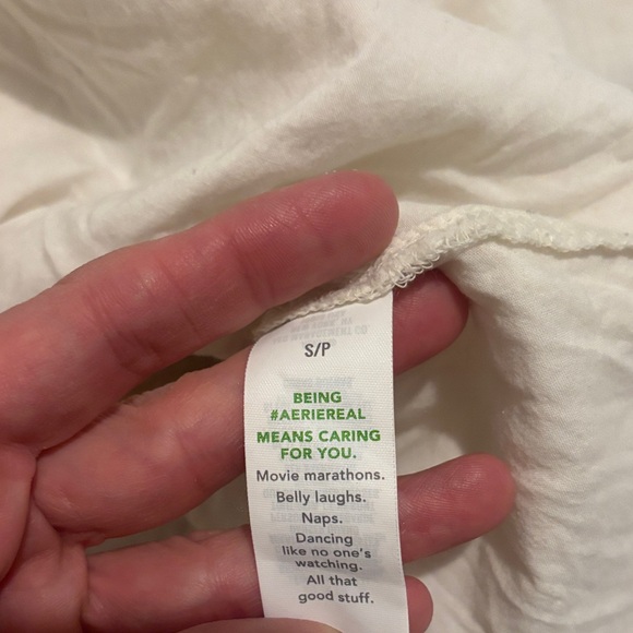 Aerie Ivory Tiered Maxi Skirt - Picture 5 of 5